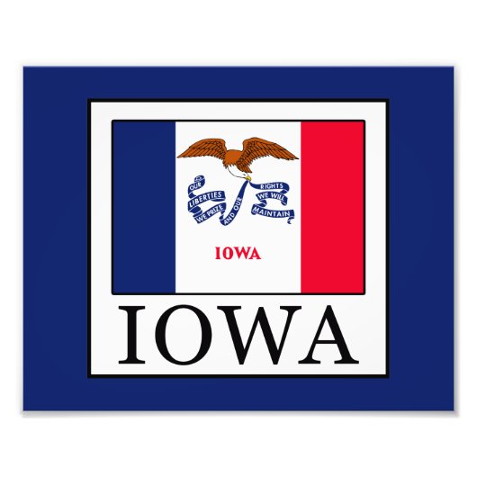 Iowa Foto Afdruk (Voorkant)