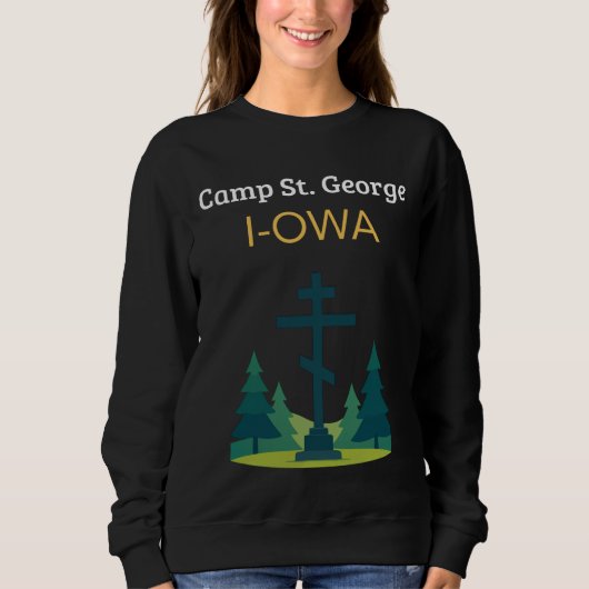 Iowa George Saint Crew-trui Trui (Voorkant)
