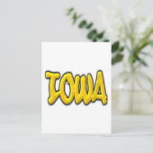 Iowa Graffiti Briefkaart (Staand voorkant)