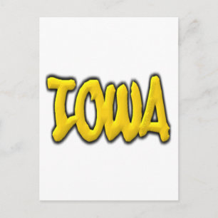 Iowa Graffiti Briefkaart