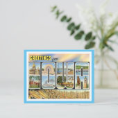 Iowa Greetings uit de Verenigde Staten Briefkaart (Staand voorkant)