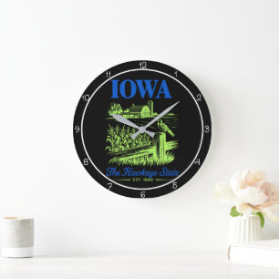 Iowa Hawkeye State Farm Tijd Grote Klok