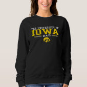 Iowa Hawkeyes Dad Family Black officieel gelicenti Trui (Voorkant)