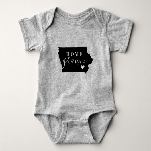 Iowa Home Grown State T-shirt (Voorkant)
