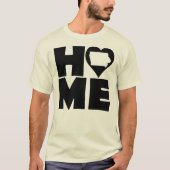 Iowa Home Heart State Tees T-Shirt (Voorkant)