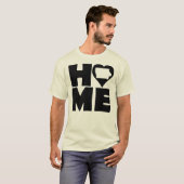 Iowa Home Heart State Tees T-Shirt (Voorkant volledig)