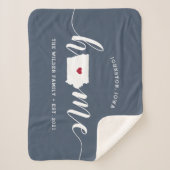 Iowa Home State Persoonlijk Sherpa Deken (Voorkant)