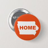 Iowa Home weg van de Button Badge Pin (Voorkant /achterkant)