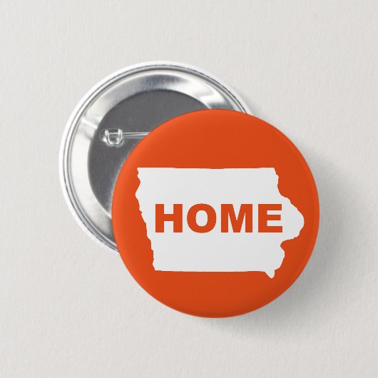 Iowa Home weg van de Button Badge Pin (Voorkant /achterkant)