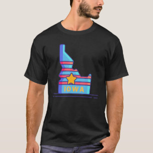 Iowa Idaho staat voor Humoureuze Verwarming T-shirt