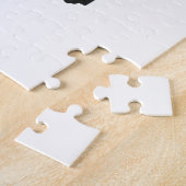 Iowa ik vind het leuk hier staat Silhouette Black Legpuzzel (Zijkant)