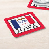 Iowa Kartonnen Onderzetters (Schuin)