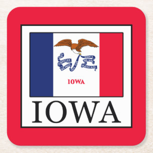 Iowa Kartonnen Onderzetters