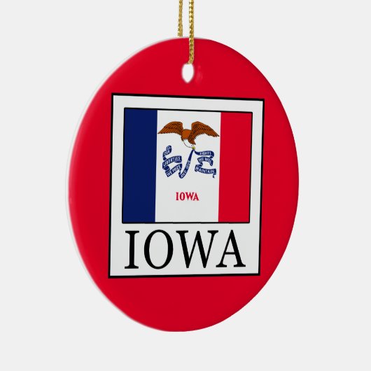 Iowa Keramisch Ornament (Rechts)