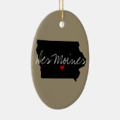 Iowa Keramisch Ornament (Rechts)