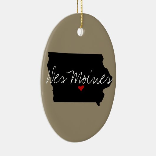 Iowa Keramisch Ornament (Rechts)