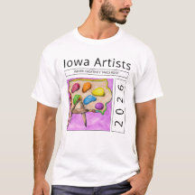 Iowa Kunstenaar T-shirt