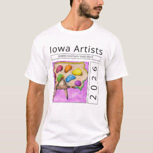 Iowa Kunstenaar T-shirt