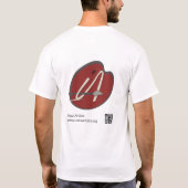 Iowa Kunstenaar T-shirt (Achterkant)