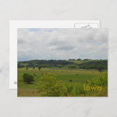 Iowa Landscape Briefkaart (Voorkant / Achterkant)