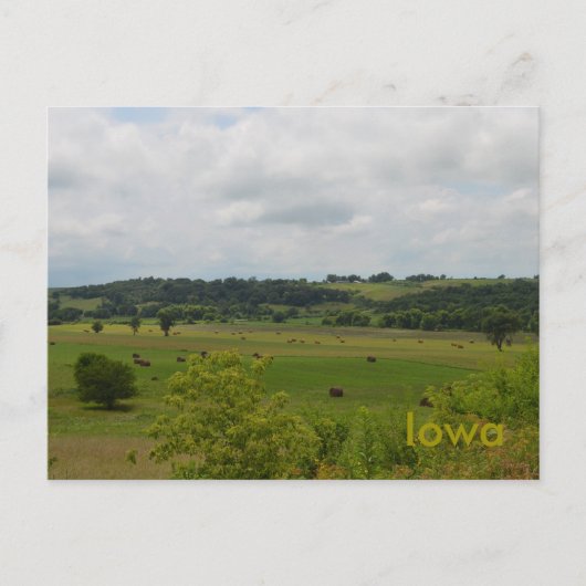 Iowa Landscape Briefkaart (Voorkant)