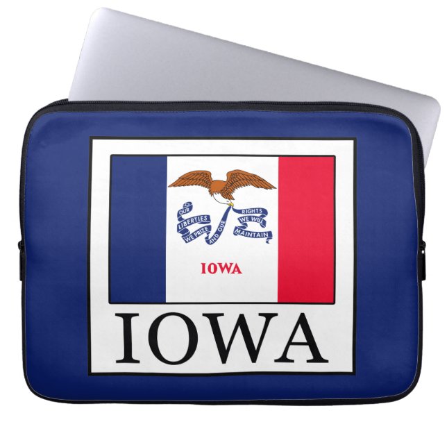 Iowa Laptop Sleeve (Voorkant)