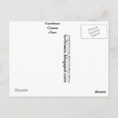 Iowa, Laundomat, Clinton Briefkaart (Achterkant)