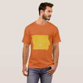 Iowa Liefde in Geel T-shirt (Voorkant volledig)