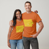 Iowa Liefde in Geel T-shirt (Unisex)