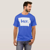 Iowa Local Beer Drinker Shirt Drink IA Craft (Voorkant volledig)