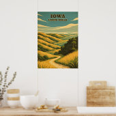 Iowa Loess Hills V02 Poster (Keuken)