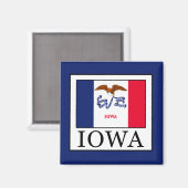 Iowa Magneet (Voorkant / Achterkant)
