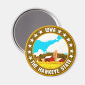 Iowa Magneet (Voorkant / Achterkant)