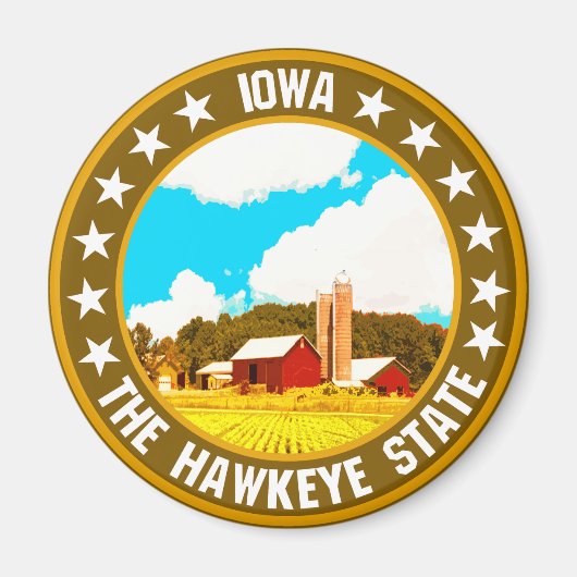 Iowa Magneet (Voorkant)