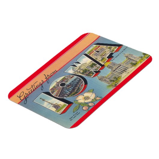 Iowa Magnet Magneet (Linkerzijde)