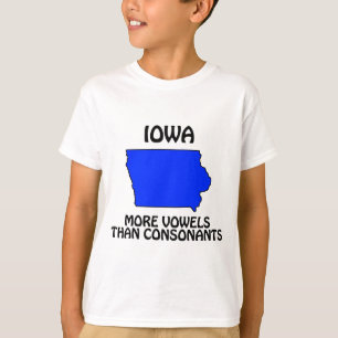 Iowa - Meer Klinkers Dan Medeklinkers T-shirt