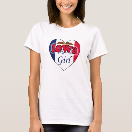 Iowa Meisje T-shirt (Voorkant)