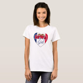 Iowa Meisje T-shirt (Voorkant volledig)