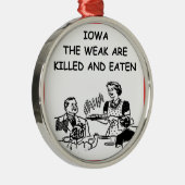 IOWA METALEN ORNAMENT (Rechts)