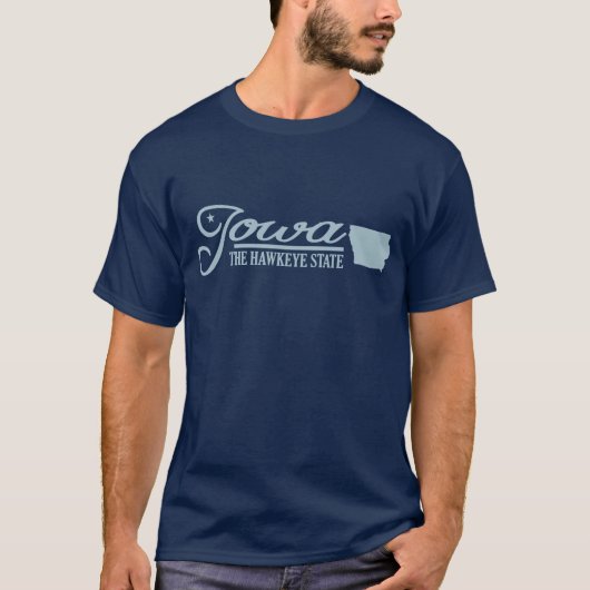Iowa (mijn staat) t-shirt (Voorkant)