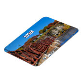 Iowa Mississippi Magnet Magneet (Linkerzijde)