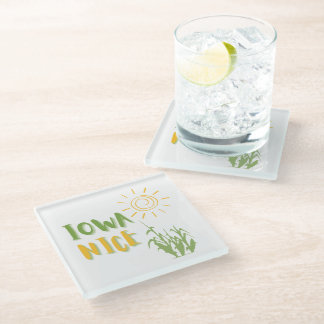 Iowa Nice Onderzetter voor Midwesterners