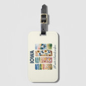 Iowa - Nog steeds water en oogst zon Bagagelabel (Voorkant (verticaal))
