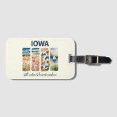 Iowa - Nog steeds water en oogst zon Bagagelabel (Voorkant (horizontaal))