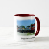 Iowa Northern Railroad Mok (Voorkant rechts)