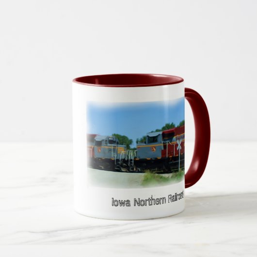 Iowa Northern Railroad Mok (Voorkant rechts)