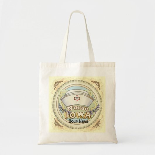 Iowa Nurse Tote Bag (Voorkant)