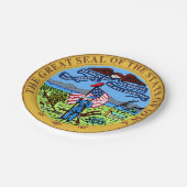 Iowa Papieren Bordje (Gekanteld)