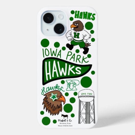 Iowa Park Case-Mate iPhone Case (Achterkant)