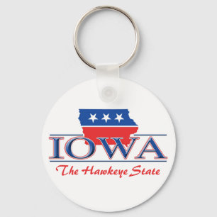 Iowa Patriotic Sleutelhanger